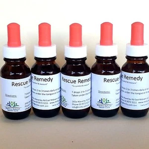 Compra a granel 5 botellas de Dr. Bach's Rescue Remediy 25 ml (Fórmula sin alcohol) - Imagen 1 de 2