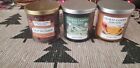 Yankee Candle Set of 3 - 7oz. New w/tags Tumble Candles- Christmas Scents