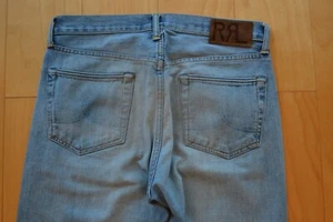 RRL Straight Fit Japanese Selvedge Denim Jeans Made in USA DoubleRL W32 - Bild 1 von 11