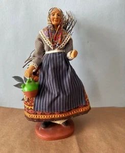 Vintage Santon de Provence Clay Figurine|Aix-en-Provence France|Excellent Cond. - Picture 1 of 8