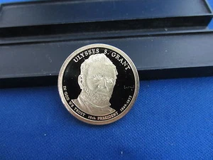 2011-S US Grant Clad Dollar Deep Cameo Mirror Proof  President Upper Grading  - Picture 1 of 2