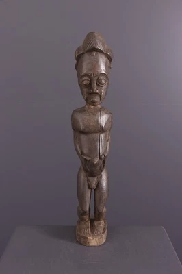 Statue Baoule ART AFRICAIN ANCIEN TRIBAL PREMIER PRIMITIF no reserve - Photo 1/4