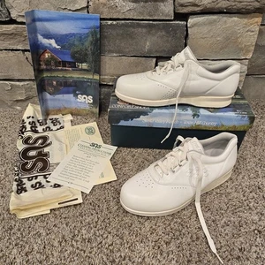 SAS Free Time Tripad Ladies Walking Shoes Size 8.5 M White New! - Picture 1 of 9
