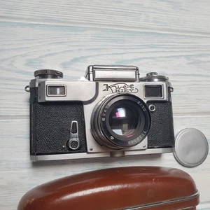 Kiev-4 Vintage Camera Soviet Union (1974-1985) Lens: JUPITER-8m. - Picture 1 of 13