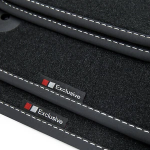 Alfombrillas de diseño Exclusive-line adecuadas para Kia Sorento 2 II año 2009-2014 - Imagen 1 de 8