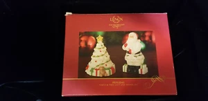Agitadores de sal y pimienta Lenox para Santa y árbol de Navidad - Imagen 1 de 10