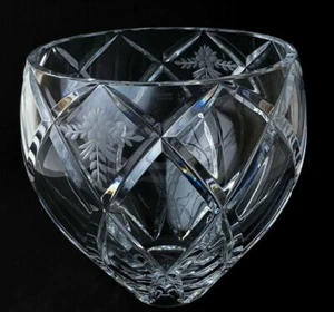 Lenox Full Lead Crystal Bowl 7" Tall - Picture 1 of 9