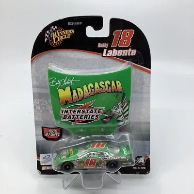 NASCAR WINNERS CIRCLE HOOD SERIES BOBBY LABONTE #18 MADAGASCAR - Image 1 of 4