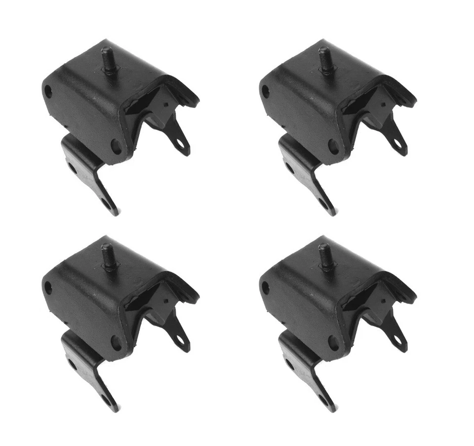 URO Parts Set 4 Suspension Subframe Mount For Jaguar Vanden Plas XJ XJ12 XJ6 XJS - Image 1 of 1