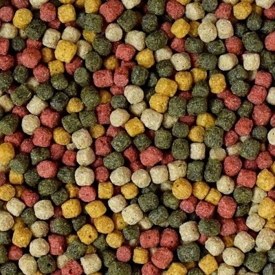 Koifutter Mix 5 kg *4 Sorten Multi Mix* Spirulina Weizenkeime, Pelletgröße 6mm  - Bild 1 von 3