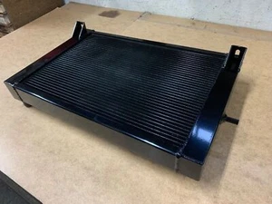 Aston Martin DB4 / DB5 / DB6 Radiator Aluminium Replacement. Black powder coated - Picture 1 of 21