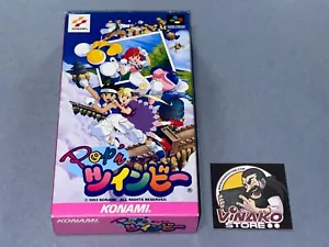 POP'N TWINBEE SUPER FAMICOM NTSC-J REG. CARD EN BUEN ESTADO. - Picture 1 of 14