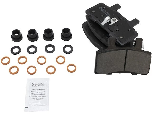 Juego de pastillas de freno delanteras TRQ para GMC K1500 Suburban 1995-1999 58JRVN Foto 1 de 1