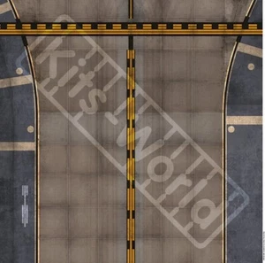 Kits World Decals 1/144 TYNDALL AIR FORCE BASE FLORIDA 2021 Vinyl Diorama Base - Picture 1 of 2