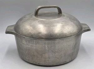 Vtg. Wagner Wear Sidney-O-Magnalite 4248 M Aluminum Dutch Oven Stock W/Lid 5Qt - Picture 1 of 9