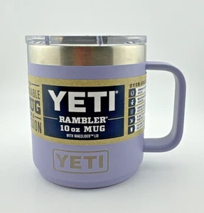 Taza Yeti Rambler 10 oz con tapa MagSlider lila cósmica nuevo paquete abierto - Imagen 1 de 9