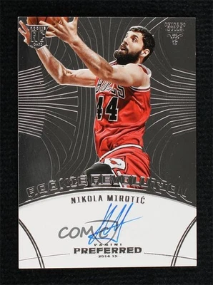 2014-15 Panini Preferred Revolution 14/49 Nikola Mirotic #390 Rookie Auto RC - Image 1 of 3