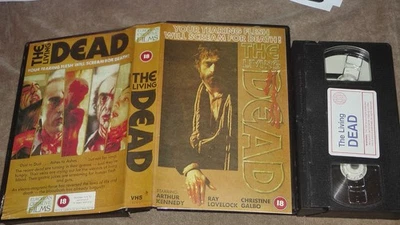 The Living Dead VHS Video Tape Ex Rental Big Box Cert Video Nasty Horror - Image 1 of 4