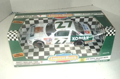 NASCAR ERTL 1995 American Muscle #27 oxidado Wallace Pontiac 1 de 3500 caja nueva 1:18 Foto 1 de 4