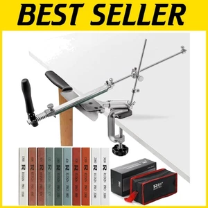 Upgraded RUIXIN PRO RX-008 Knife Sharpening Kit - 10 Whetstones & Fixed-Angle - Picture 1 of 9