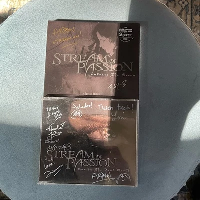 Stream Of Passion Embrace The Storm CD&Autographed Ayreon Foto 1 de 4