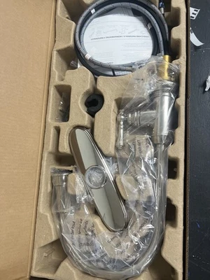 Signature Hardware 448174 Pull Down Kitchen Faucet, Polished Nickel, 1.8 GPM - Image 1 of 2