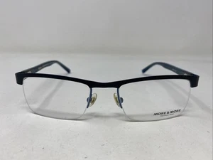 More & More Germany Mod.50378 Col.440. 53-19-140 Schwarz/Blau Brille Brillengestell G62 - Bild 1 von 8