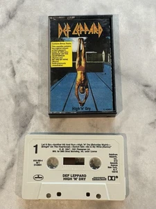 Def Leppard High 'n' Dry (PolyGram 1984) Cassette Tape Hard Glam Rock 80s - Picture 1 of 6