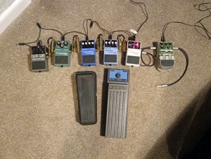 Electric Guitar Pedals, Stompboxes, Volume, WAH WAH, Boss, CRYBABY, Line 6 - Picture 1 of 21
