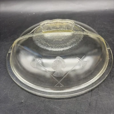 Tapa de vidrio redonda de 10" Guardian Service Ware de colección solo GC 51 Foto 1 de 4