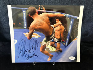 Anthony SHOWTIME Pettis Autographed 8x10 Photo UFC WEC PFL CHAMPION JSA COA