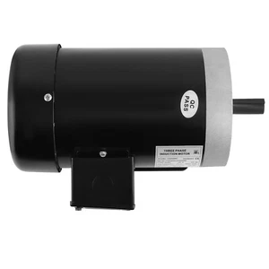 2HP Air Compressor Motor 3 Phase 3450RPM 56CFrame 5/8" Diameter 1.88" Length - Picture 1 of 12