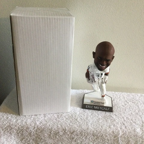 Akron Rubberducks Bobblehead Eric Metcalf Cleveland Browns Bobblehead SGA Cover