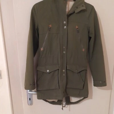 Damen Jacke Volcom Winterparka gr XS Oliv Damen - Bild 1 von 4