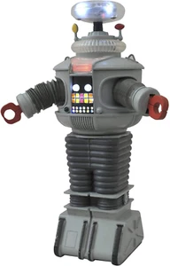 DIAMOND SELECT TOYS Lost in Space: Electronic Lights & Sounds B9 Robot Figure Mu - Picture 1 of 3