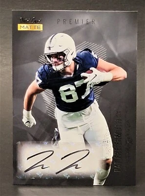 2021 Wild Card Matte Premier Autograph #MB-A Pat Freiermuth - Image 1 of 2