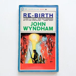 RE-BIRTH by John Wyndham - 1965 Ballantine pb - Richard Powers Cover - Bild 1 von 7