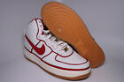 Nike Air Force 1 High Af1 07 Lv8 Mens White Red Sneakers Size 9 | 806403-101