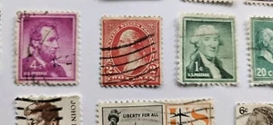 Briefmarken USA Mail/Präsidenten/alt/selten - Bild 1 von 16