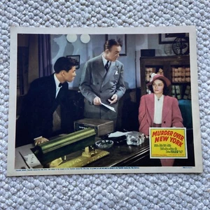 CHARLIE CHAN MURDER OVER NEW YORK - 11"x14" Original Lobby Card 1940 - Picture 1 of 4