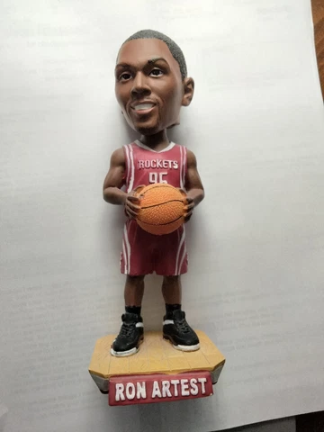 Houston Rockets RON ARTEST Bobblehead RARE by Pro Sport Cover