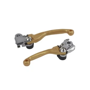 Polisport gold jointed levers Kawasaki KX 80 2000-2000 - Picture 1 of 1