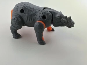 1996 Rhinox 3" McDonald's Action Figure #8 Beast Wars Machines Transformers - Picture 1 of 5