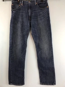 Levi's 505 Jeans Dark Blue 36 X 32 Regular Fit Straight Leg  Denim Fading - Picture 1 of 11