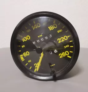Alter Porsche 944 Tacho Tachometer VDO 260km/h Speedometer Vintage ohne OVP - Bild 1 von 17
