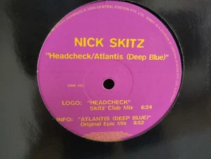 NICK SKITZ - "HEADCHECK - ATLANTIS" (DEEP BLUE) DINKY RECORDS (AUSTRALIA) 2000 - Picture 1 of 2