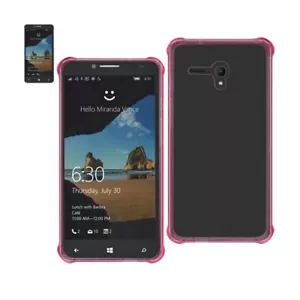 Reiko Alcatel One Touch Fierce XL Clear Bumper Case with Air Cushion Protection - Picture 1 of 4