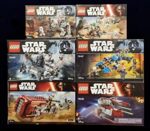 LEGO 75099 75133 75135 75165 75167 75183 Star Wars MANUALES DE INSTRUCCIONES - Imagen 1 de 1