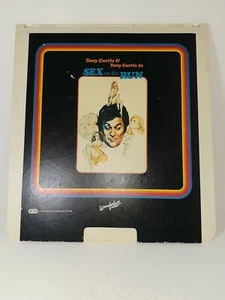 Sex On The Run RCA Selectavision Video Disc - Imagen 1 de 3