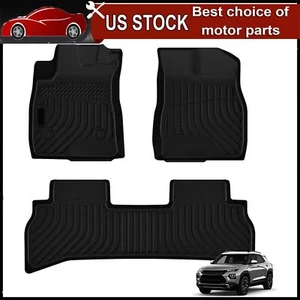 Floor Mat Liners for Chevrolet Trailblazer 2021 2022 2023 2024 FWD TPE Rubber - Picture 1 of 7